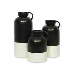 VASE SET 2 PCS - WHITE