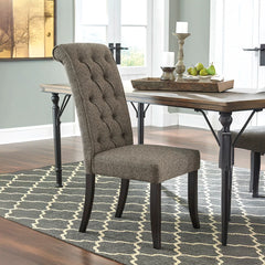 TRIPTON DINING CHAIR BROWN