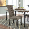 TRIPTON DINING CHAIR BROWN