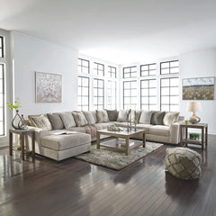 ARDSLEY SECTIONAL SOFA 5 PCS BEIGE