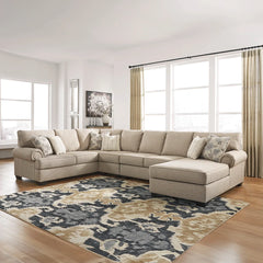 BACENO SECTIONAL SOFA WITH CHAISE 4 PCS