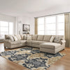 BACENO SECTIONAL SOFA WITH CHAISE 4 PCS