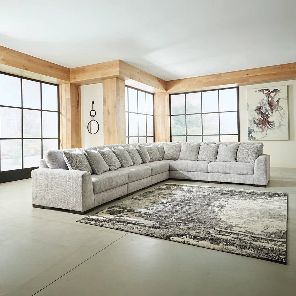 REGENT PARK SECTIONAL SOFA 6 PCS