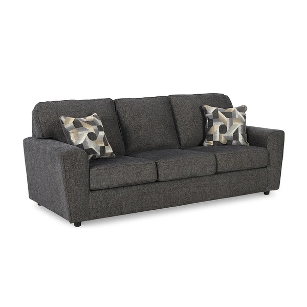 Modern Cascilla sofa set with accent pillows