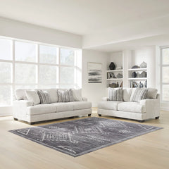 BREBRYAN SOFA SET 3 PCS BEIGE