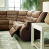 PARTYMATE SECTIONAL SOFA BROWN