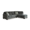 LONOKE SECTIONAL SOFA 2 PCS GREY
