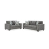 DELTONA SOFA SET 3 PCS GREY