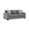 DELTONA SOFA SET 3 PCS GREY