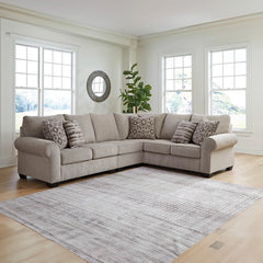 CLAIREAH SECTIONAL SOFA 3 PCS GREY