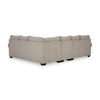 CLAIREAH SECTIONAL SOFA 3 PCS GREY