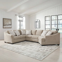 BROGAN BAY SECTIONAL SOFA 4 PCS