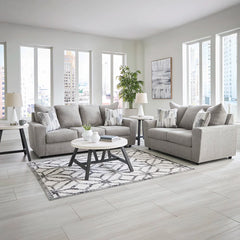 STAIRATT SOFA SET 3 PCS GREY