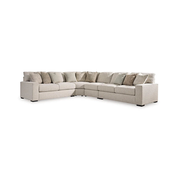 Ashley UAE herringbone-style sectional perfect for family gatherings