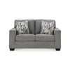 DELTONA LOVESEAT 2 SEATER GREY