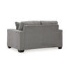 DELTONA LOVESEAT 2 SEATER GREY