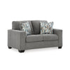 DELTONA LOVESEAT 2 SEATER GREY