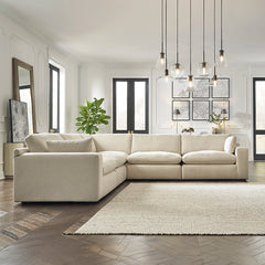 Elyza SECTIONAL SOFA 6 PCS - BEIGE