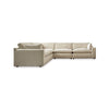 Elyza SECTIONAL SOFA 6 PCS - BEIGE