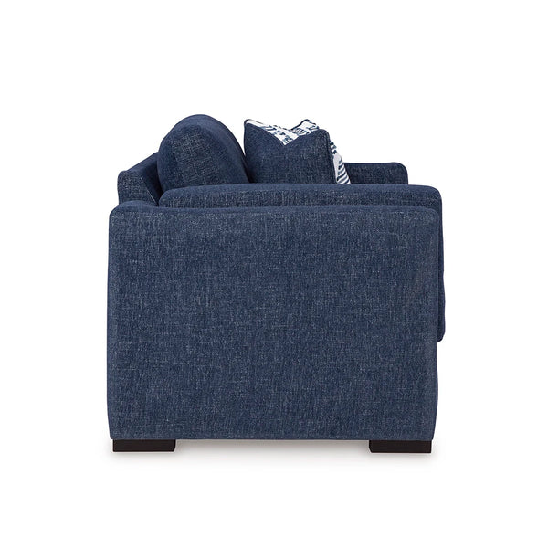 EVANSLEY SOFA SET 3 PCS BLUE