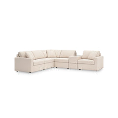 MODMAX SECTIONAL SOFA BEIGE 6 PCS