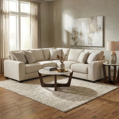 TAJA SECTIONAL SOFA 3 PCS - BEIGE
