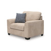 Panola SOFA 1 SEATER - BROWN