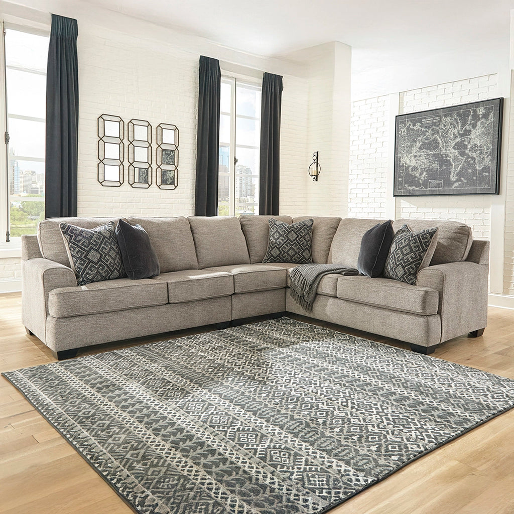 BOVARIAN SECTIONAL SOFA 5 PCS BEIGE