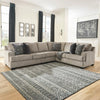 BOVARIAN SECTIONAL SOFA 5 PCS BEIGE