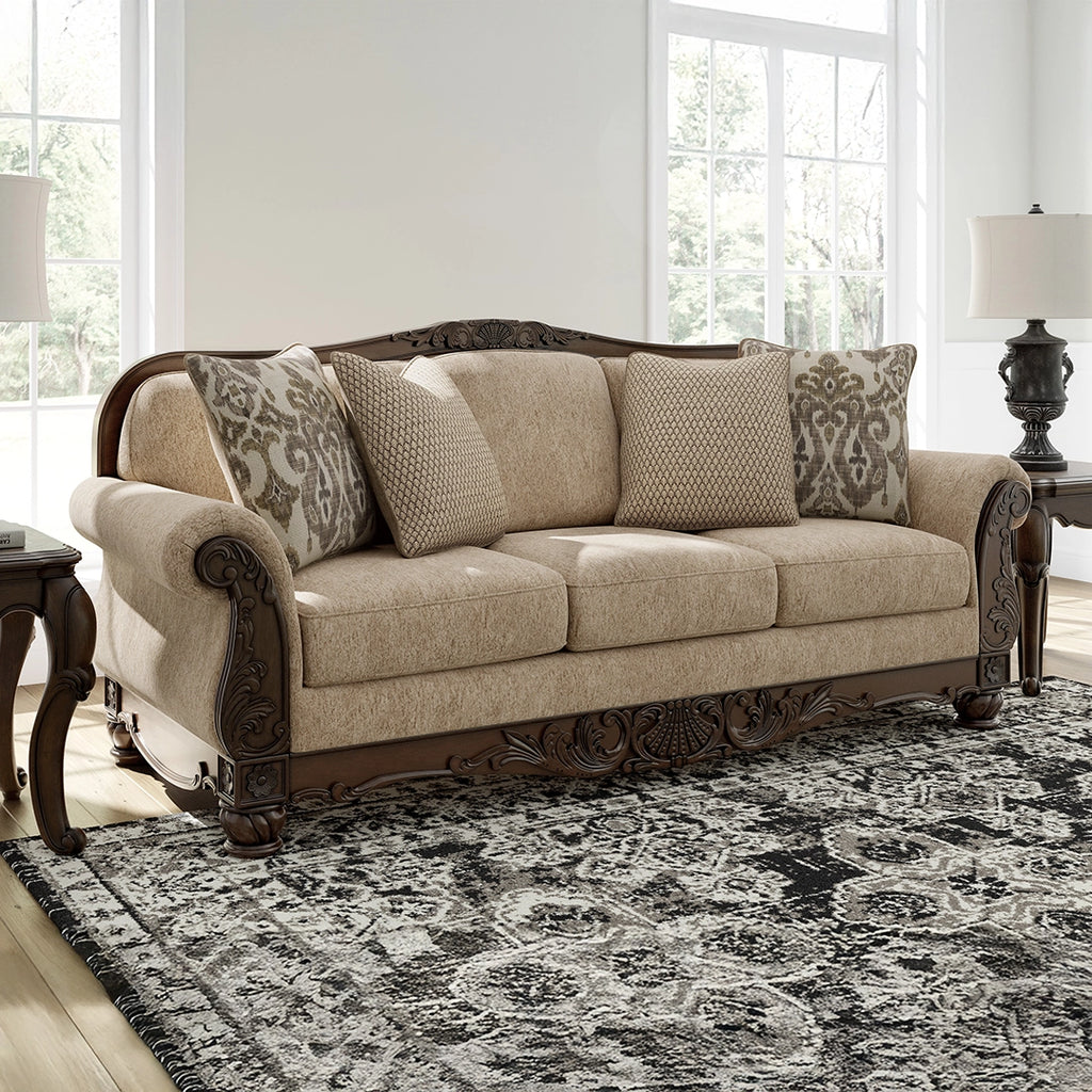 STANMORE SOFA 3 SEATER - BEIGE