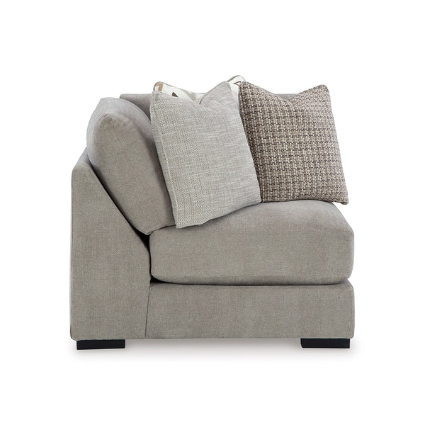 ASLAN COURT SECTIONAL SOFA 6 PCS - GREY