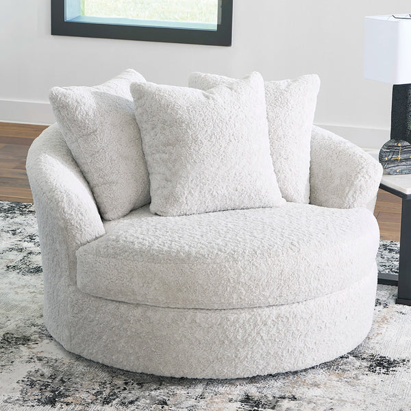 SNODOODLE SWIVEL CHAIR - GREY