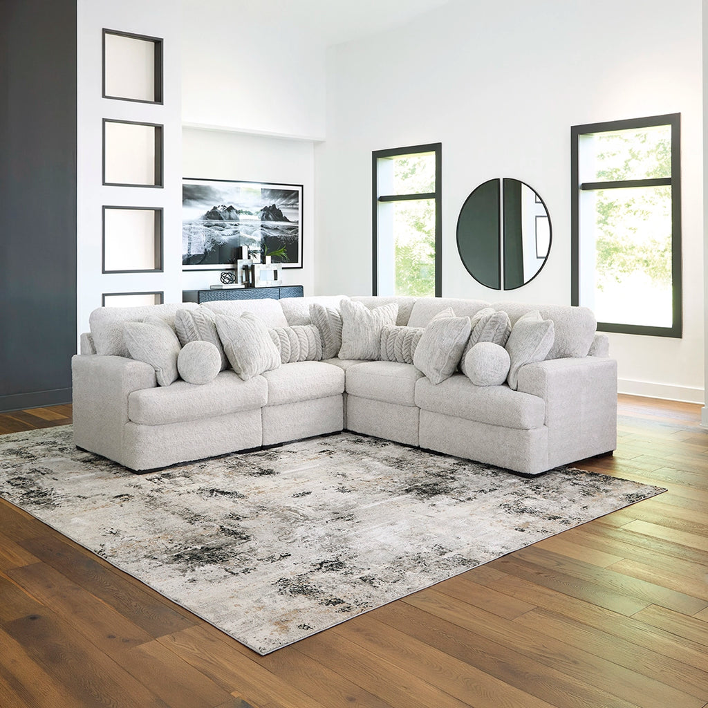 Snodoodle SECTIONAL SOFA 5 PCS - GREY