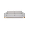 LEAMEA SOFA SET 3 PCS - GREY