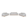 LEAMEA SOFA SET 3 PCS - GREY