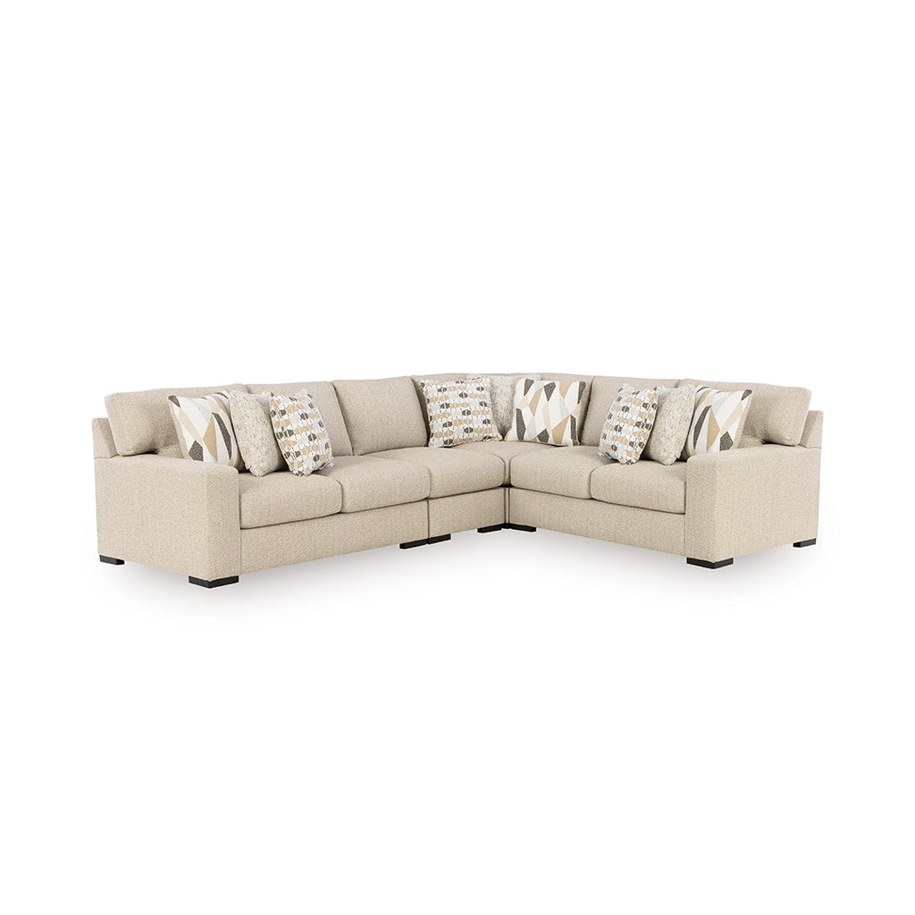 Laurelgrove SECTIONAL SOFA 4 PCS - BEIGE