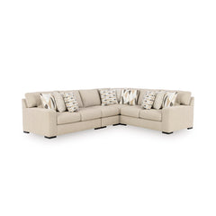 Laurelgrove SECTIONAL SOFA 4 PCS - BEIGE