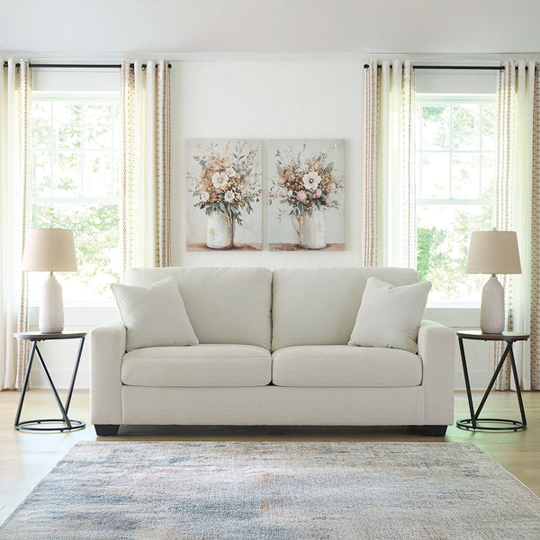 AMESLEY SOFA 3 SEATER CREAM