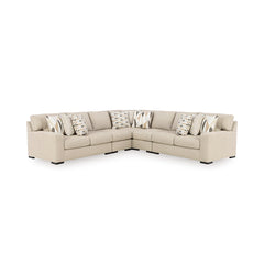 Laurelgrove SECTIONAL SOFA 5 PCS - BEIGE