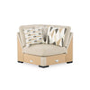 Laurelgrove SECTIONAL SOFA 5 PCS - BEIGE
