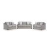 IVORY BROOK SOFA SET 3 PCS - GREY