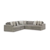 AVALIYAH SECTIONAL SOFA 5 PCS - GREY
