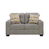 STORROW SOFA SET 3 PCS - GREY