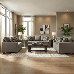 TRISTON-PEAKS SOFA SET 3 PCS - BEIGE