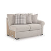 BRIDGEMONT SECTIONAL SOFA 4 PCS - GREY
