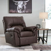 WHITLOCK ROCKER RECLINER - DARK BROWN