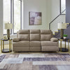 Tarrant SOFA RECLINER 3 SEATER - LIGHT BROWN