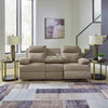 Tarrant SOFA RECLINER 3 SEATER - LIGHT BROWN