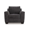 Loreo SOFA 1 SEATER - DARK GREY