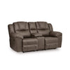 Knoxlee LOVESEAT RECLINER 2 SEATER - GREY
